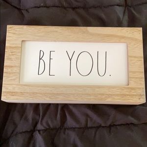 Rae Dunn wooden sign